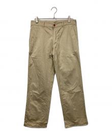 COMME des GARCONS HOMME（コムデギャルソン オム）の古着「製品染めコットンパンツ」｜ベージュ