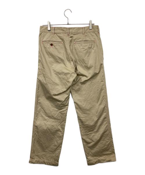 COMME des GARCONS HOMME（コムデギャルソン オム）COMME des GARCONS HOMME (コムデギャルソン オム) 製品染めコットンパンツ ベージュ サイズ:Sの古着・服飾アイテム
