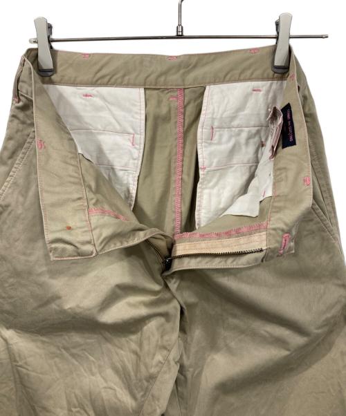 COMME des GARCONS HOMME（コムデギャルソン オム）COMME des GARCONS HOMME (コムデギャルソン オム) 製品染めコットンパンツ ベージュ サイズ:Sの古着・服飾アイテム