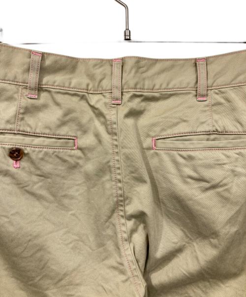 COMME des GARCONS HOMME（コムデギャルソン オム）COMME des GARCONS HOMME (コムデギャルソン オム) 製品染めコットンパンツ ベージュ サイズ:Sの古着・服飾アイテム