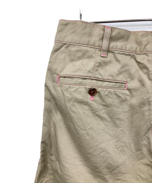 COMME des GARCONS HOMME（コムデギャルソン オム）COMME des GARCONS HOMME (コムデギャルソン オム) 製品染めコットンパンツ ベージュ サイズ:Sの古着・服飾アイテム