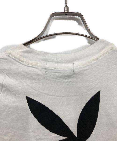 Hysteric Glamour（ヒステリックグラマー）Hysteric Glamour (ヒステリックグラマー) PLAY BOY (プレイボーイ) HYS BUNNYプリントTシャツ ホワイト サイズ:S 未使用品の古着・服飾アイテム