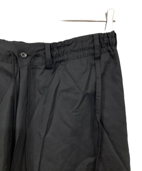 GROUND Y（グラウンドワイ）GROUND Y (グラウンドワイ) ウールギャバジン 3Way Skirt Pants ブラック サイズ:3の古着・服飾アイテム