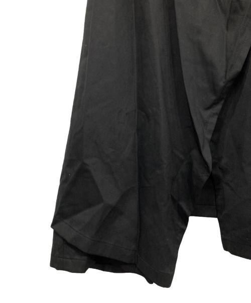 GROUND Y（グラウンドワイ）GROUND Y (グラウンドワイ) ウールギャバジン 3Way Skirt Pants ブラック サイズ:3の古着・服飾アイテム