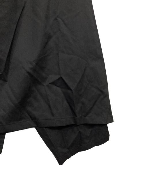 GROUND Y（グラウンドワイ）GROUND Y (グラウンドワイ) ウールギャバジン 3Way Skirt Pants ブラック サイズ:3の古着・服飾アイテム