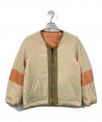 ）の古着「IRIS LINER JKT/アイリスライナージャケット」｜オレンジ×ベージュ