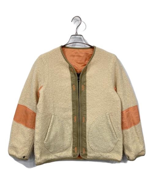 VISVIM（ビズビム）VISVIM (ビズビム) IRIS LINER JKT/アイリスライナージャケット オレンジ×ベージュ サイズ:1の古着・服飾アイテム