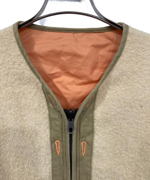 VISVIM（ビズビム）VISVIM (ビズビム) IRIS LINER JKT/アイリスライナージャケット オレンジ×ベージュ サイズ:1の古着・服飾アイテム