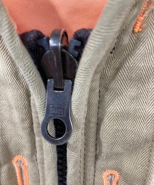 VISVIM（ビズビム）VISVIM (ビズビム) IRIS LINER JKT/アイリスライナージャケット オレンジ×ベージュ サイズ:1の古着・服飾アイテム