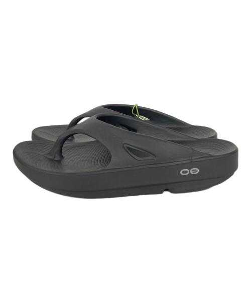 OOFOS（ウーフォス）OOFOS (ウーフォス) OOriginal リカバリーサンダル ブラック サイズ:EU37 未使用品の古着・服飾アイテム