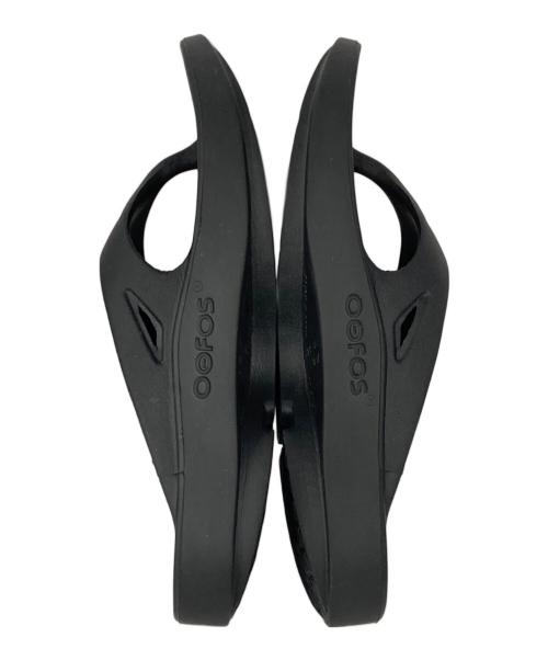 OOFOS（ウーフォス）OOFOS (ウーフォス) OOriginal リカバリーサンダル ブラック サイズ:EU37 未使用品の古着・服飾アイテム