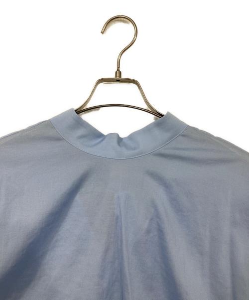 deres（デレス）deres (デレス) Alison sheer dual blouse ブルー サイズ:SIZE F 未使用品の古着・服飾アイテム