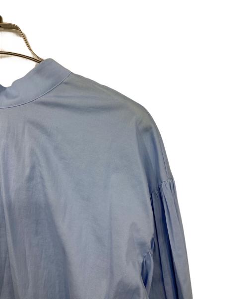 deres（デレス）deres (デレス) Alison sheer dual blouse ブルー サイズ:SIZE F 未使用品の古着・服飾アイテム