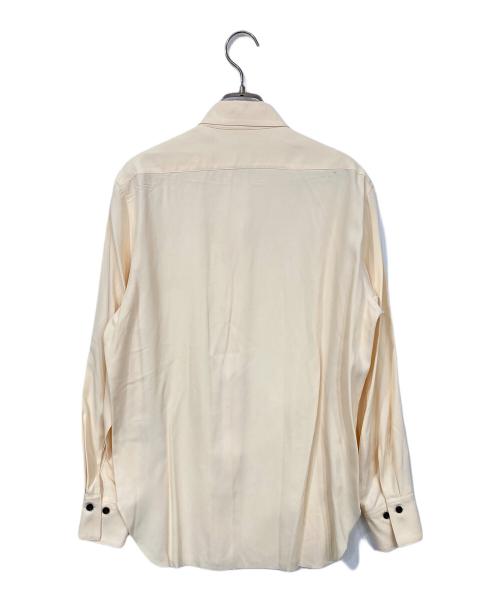 digne（ディニュ）digne (ディニュ) thick shirt イエロー サイズ:Fの古着・服飾アイテム