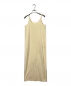 digneディニュ）の古着「Tank one piece/タンクワンピース」｜イエロー