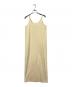 digne（ディニュ）の古着「Tank one piece/タンクワンピース」｜イエロー