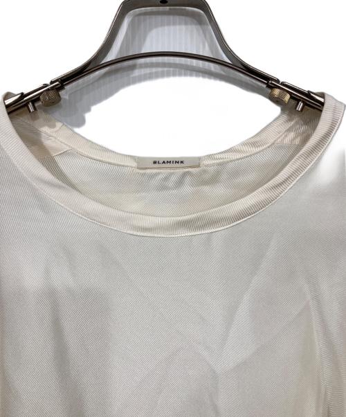 BLAMINK（ブラミンク）BLAMINK (ブラミンク) シルク インティメイト ブラウス ホワイト サイズ:Fの古着・服飾アイテム