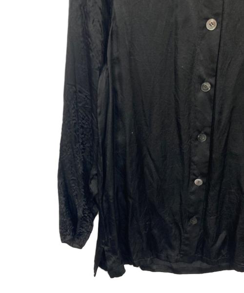 NOWOS（ノーウォス）NOWOS (ノーウォス) Silk blouse ブラック サイズ:表記無しの古着・服飾アイテム