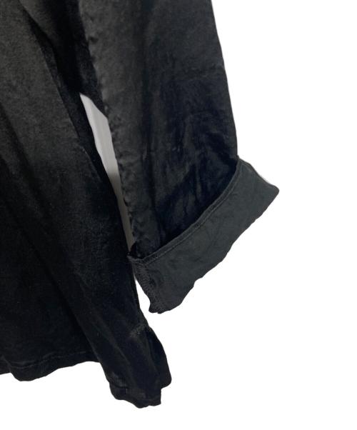 NOWOS（ノーウォス）NOWOS (ノーウォス) Silk blouse ブラック サイズ:表記無しの古着・服飾アイテム