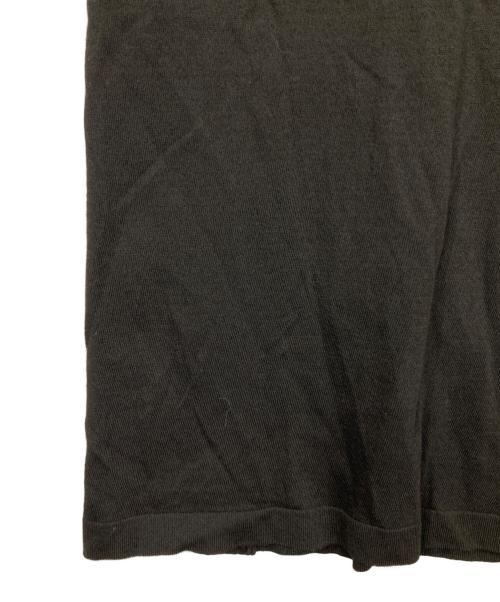 BLOSSOM（ブロッサム）BLOSSOM (ブロッサム) ANK SQUARE NECK KNIT ブラック サイズ:SHELLの古着・服飾アイテム