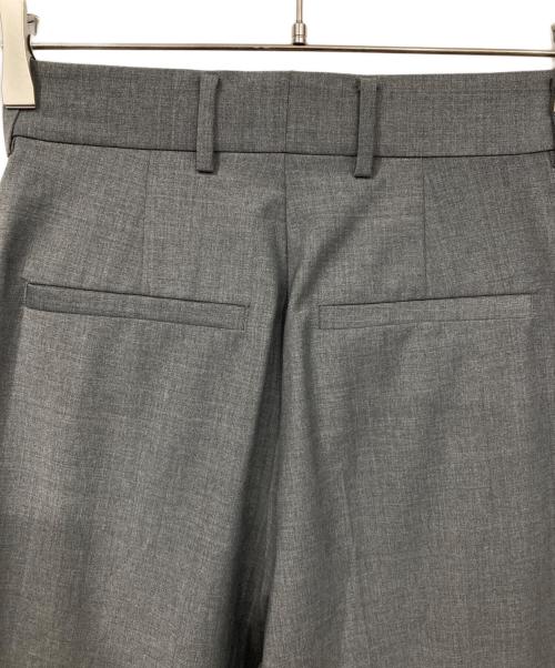 yo BIOTOP（ヨー ビオトープ）yo BIOTOP (ヨー ビオトープ) High waist slacks/ハイウエストスラックス グレーの古着・服飾アイテム