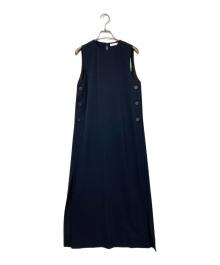 NEAU（ニュー）の古着「サイドスリットワンピース」｜ネイビー