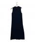 NEAU (ニュー) サイドスリットワンピース ネイビー サイズ:F 未使用品：15000円