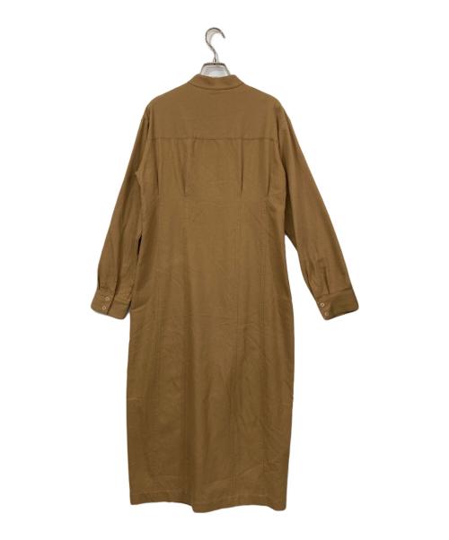 NOWOS（ノーウォス）nowos (ノーウォス) cotton wool gown ブラウン サイズ:Sの古着・服飾アイテム