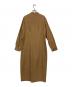 nowos (ノーウォス) cotton wool gown ブラウン サイズ:S：6000円