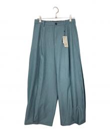 HARE（ハレ）の古着「ダブルテーパードパンツ」｜ブルー