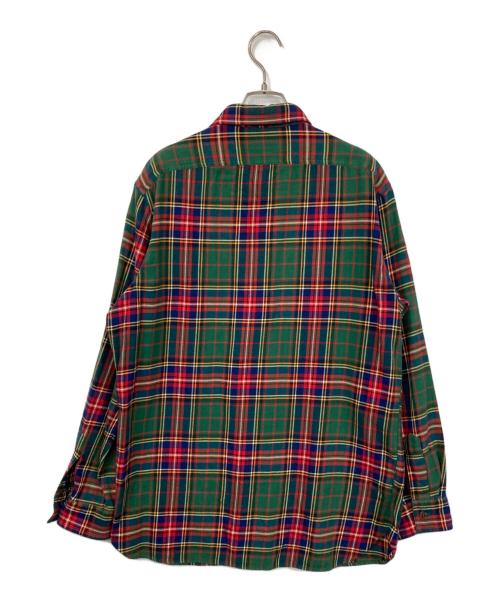 POLO RALPH LAUREN（ポロ・ラルフローレン）POLO RALPH LAUREN (ポロ・ラルフローレン) タータンチェックシャツ グリーン サイズ:Lの古着・服飾アイテム