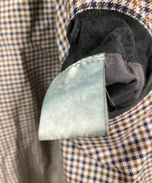 Aquascutum（アクアスキュータム）Aquascutum (アクアスキュータム) スエードハリントンジャケット ブラック サイズ:40の古着・服飾アイテム