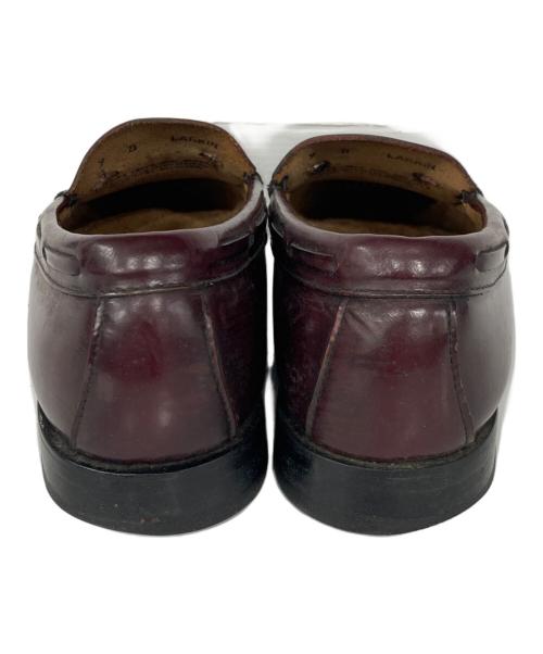 BASS（バス）BASS (バス) タッセルローファー バーガンディー サイズ:9Dの古着・服飾アイテム