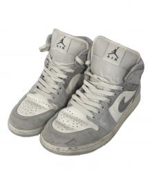 NIKE（ナイキ）の古着「AIR JORDAN 1 MID SE」｜ホワイト×グレー