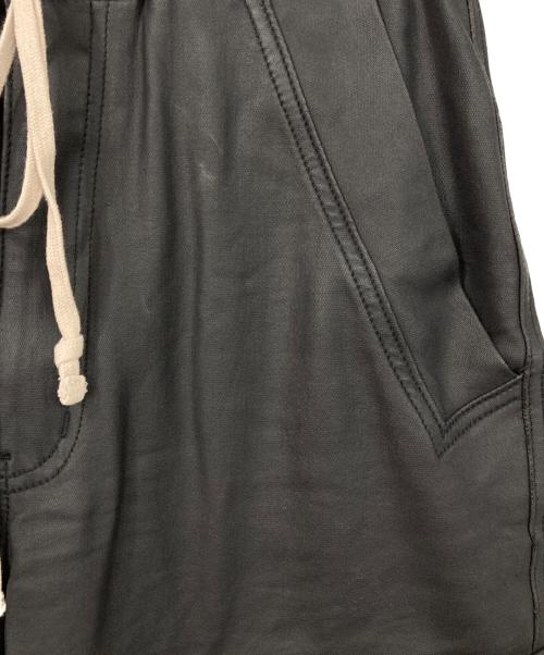 DANKE SCHON（ダンケ シェーン）Danke schon (ダンケ シェーン) COATING FLARE CARGO PANTS ブラック サイズ:28の古着・服飾アイテム