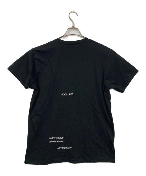 (K)OLLAPS（コラプス）(K)OLLAPS (コラプス) プリントTシャツ ブラック サイズ:XLの古着・服飾アイテム