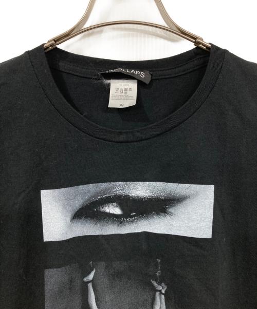 (K)OLLAPS（コラプス）(K)OLLAPS (コラプス) プリントTシャツ ブラック サイズ:XLの古着・服飾アイテム