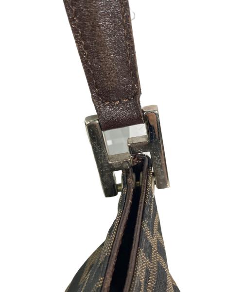 FENDI（フェンディ）FENDI (フェンディ) ズッカ柄ワンショルダーバッグ ブラウンの古着・服飾アイテム