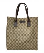 GUCCIグッチ）の古着「トートバッグ」｜ベージュ