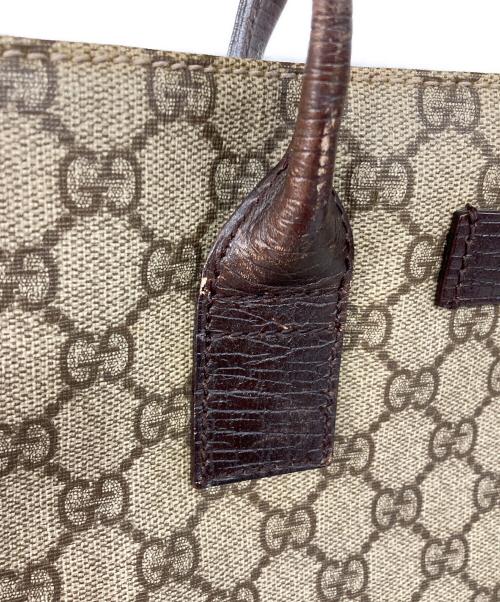 GUCCI（グッチ）GUCCI (グッチ) トートバッグ ベージュの古着・服飾アイテム