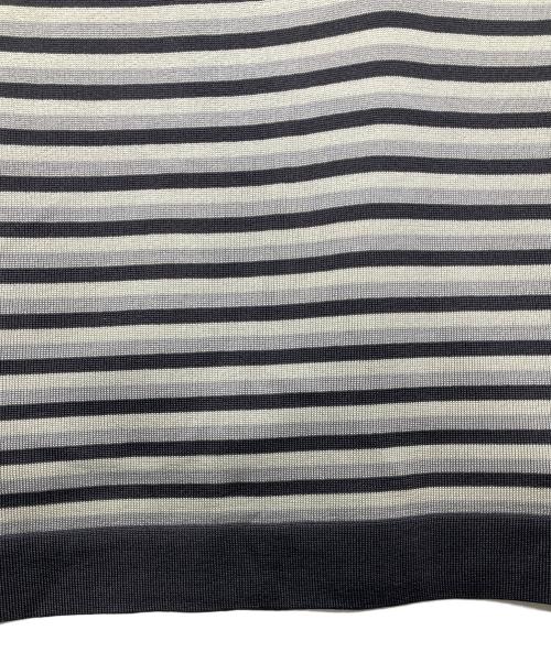 HERMES（エルメス）HERMES (エルメス) 切替スカーフロングセリエボタンシャツ グレー サイズ:42の古着・服飾アイテム