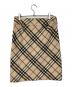 BURBERRY LONDON (バーバリーロンドン) チェックスカート ベージュ サイズ:40：6000円