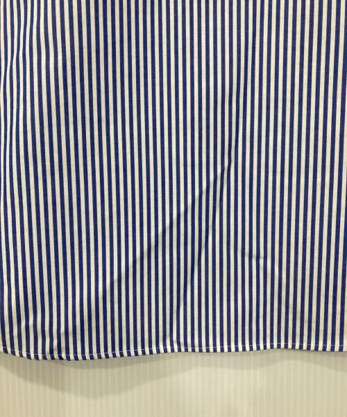 LAUREN RALPH LAUREN（ローレンラルフローレン）LAUREN RALPH LAUREN (ローレンラルフローレン) ストライプシャツ ブルー×ホワイト サイズ:Sの古着・服飾アイテム