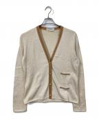 Salvatore Ferragamoサルヴァトーレ フェラガモ）の古着「Vネックカーディガン」｜ベージュ