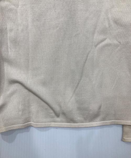 Salvatore Ferragamo（サルヴァトーレ フェラガモ）Salvatore Ferragamo (サルヴァトーレ フェラガモ) Vネックカーディガン ベージュ サイズ:Lの古着・服飾アイテム