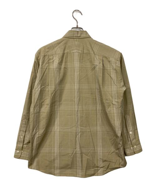 BURBERRY LONDON（バーバリーロンドン）BURBERRY LONDON (バーバリーロンドン) チェックシャツ ベージュ サイズ:Lの古着・服飾アイテム
