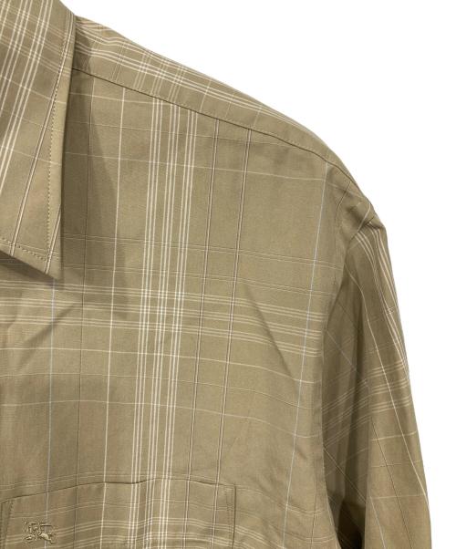 BURBERRY LONDON（バーバリーロンドン）BURBERRY LONDON (バーバリーロンドン) チェックシャツ ベージュ サイズ:Lの古着・服飾アイテム