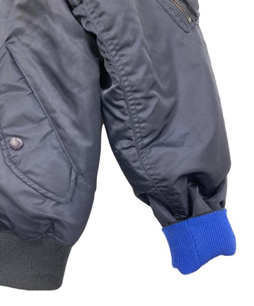 AVIREX（アヴィレックス）AVIREX (アヴィレックス) MLB (エムエルビー) MA-1 SUBWAY SERIES ネイビー×オレンジ サイズ:Lの古着・服飾アイテム