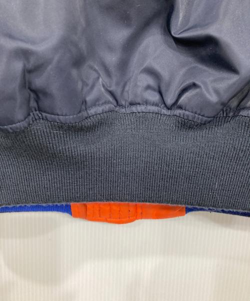 AVIREX（アヴィレックス）AVIREX (アヴィレックス) MLB (エムエルビー) MA-1 SUBWAY SERIES ネイビー×オレンジ サイズ:Lの古着・服飾アイテム