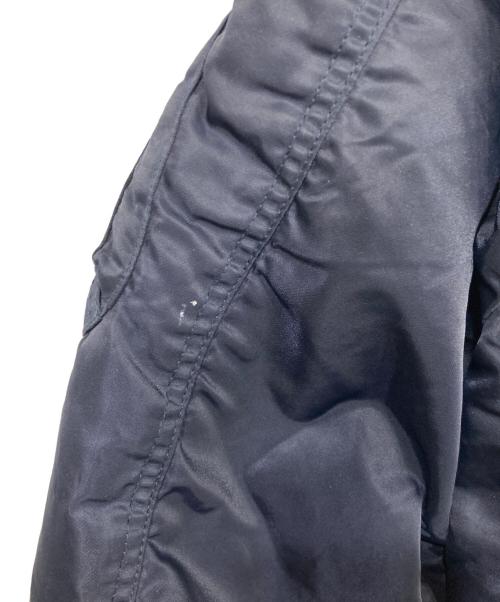 AVIREX（アヴィレックス）AVIREX (アヴィレックス) MLB (エムエルビー) MA-1 SUBWAY SERIES ネイビー×オレンジ サイズ:Lの古着・服飾アイテム